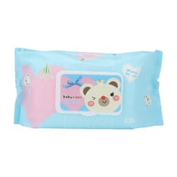 ผ้าเปียกด็ก รุ่นอันเซิน บรรจุ 120 แผ่น -  สีน้ำเงิน