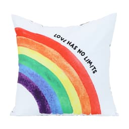 หมอนอิง รุ่นเรนโบว์ ฟูล ขนาด 45 x 45 ซม. - คละสี