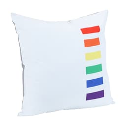 หมอนอิง รุ่นเรนโบว์ บาร์โค้ด ขนาด 45 x 45 ซม. - คละสี