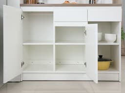 เคาน์เตอร์บาร์ ไอแลนด์ รุ่น ZENO-PSET ขนาด 135 ซม. - สีขาว