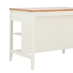 เคาน์เตอร์มินิไอแลนด์ รุ่นลินซี่ ขนาด 120 ซม. - สีธรรมชาติ/ขาว
