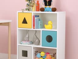 ชั้นวางหนังสือเด็ก รุ่นแอดนี่ย์ ขนาด 70 ซม. - คละสี