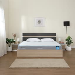 furinbox ที่นอน รุ่นคูลลิซึ่ม ขนาด 5 ฟุต หนา 8 นิ้ว - สีขาว/เทา