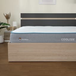 furinbox ที่นอน รุ่นคูลลิซึ่ม ขนาด 5 ฟุต หนา 8 นิ้ว - สีขาว/เทา