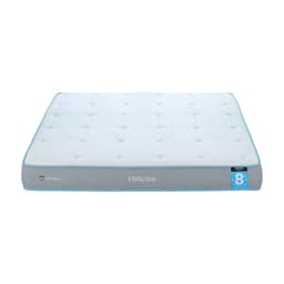 furinbox ที่นอน รุ่นคูลลิซึ่ม ขนาด 5 ฟุต หนา 8 นิ้ว - สีขาว/เทา