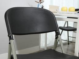 Furinbox เก้าอี้พับ รุ่นแอ็บบ็อท - สีดำ