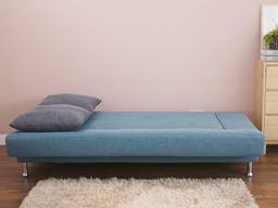 โซฟาผ้าปรับระดับนอน รุ่นนาโอมิ - สีฟ้า