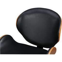 เก้าอี้สำนักงาน รุ่นดีเร็ก - สีดำ/วอลนัท