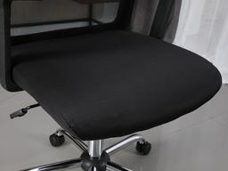 เก้าอี้สำนักงานพนักพิงกลาง รุ่นทอมสัน - สีดำ