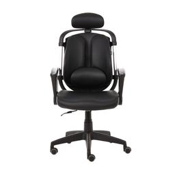เก้าอี้เพื่อสุขภาพ เออร์โกเทรน รุ่น Dual-02BPP - สีดำ