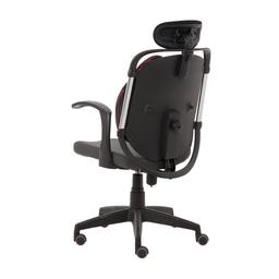 เก้าอี้เพื่อสุขภาพ เออร์โกเทรน รุ่น Dual-03 RFF - สีแดง/ดำ