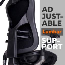 เก้าอี้เพื่อสุขภาพ เออร์โกเทรน รุ่น Ultimate Portsea - สีดำ