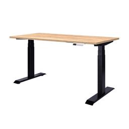 โต๊ะทำงานปรับระดับ เออร์โกเทรน รุ่นเจน 4 ขนาด 120 ซม. - สีชิโมแอช/ดำ