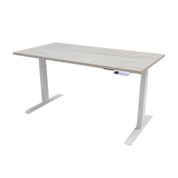 โต๊ะทำงานปรับระดับ เออร์โกเทรน รุ่นเจน 4 ขนาด 120 ซม. - สีแกรไนต์/ขาว