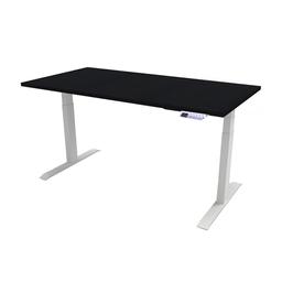 โต๊ะทำงานปรับระดับ เออร์โกเทรน รุ่นเจน 4 ขนาด 150 ซม. - สีดำ/ขาว