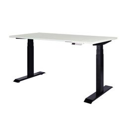 โต๊ะทำงานปรับระดับ เออร์โกเทรน รุ่นเจน 4 ขนาด 180 ซม. - สีขาว/ดำ