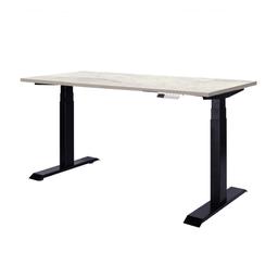 โต๊ะทำงานปรับระดับ เออร์โกเทรน รุ่นเจน 4 ขนาด 200 ซม. - สีแกรไนต์/ดำ
