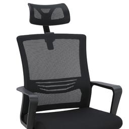 เก้าอี้สำนักงานพนักพิงสูง รุ่น ELLA - P สีดำ