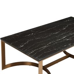 โต๊ะกลางหินอ่อน รุ่นริตต้า ขนาด 130 ซม. - สีดำ