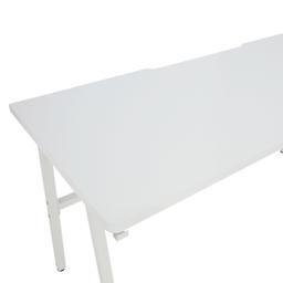 โต๊ะทำงาน รุ่นอัลฟ่า ขนาด 150 ซม. - สีขาว