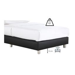 เตียงนอน PVC รุ่นกริซ ขนาด 3.5 ฟุต - สีดำ