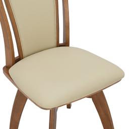 เก้าอี้ทานอาหาร รุ่นคอมฟรี่ - สีน้ำตาล/ครีม