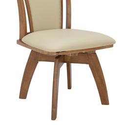 เก้าอี้ทานอาหาร รุ่นคอมฟรี่ - สีน้ำตาล/ครีม