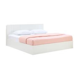 เตียงนอน รุ่นเมโลเดียน ขนาด 6 ฟุต - สีขาว