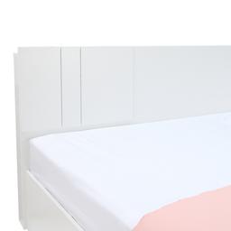 เตียงนอน รุ่นเมโลเดียน ขนาด 5 ฟุต - สีขาว