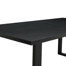 โต๊ะทานอาหาร รุ่นโอริโอ้ ขนาด 200 ซม. - สีดำ