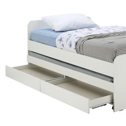 เตียง รุ่นดูโอ้ ขนาด 3.5 ฟุต - สีขาว