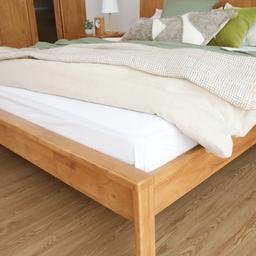 เตียงนอน รุ่นวาซาบิ ขนาด 5 ฟุต - สีธรรมชาติ