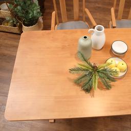 ชุดโต๊ะอาหาร 6 ที่นั่ง รุ่นวาซาบิ ขนาด 180 ซม. - สีธรรมชาติ