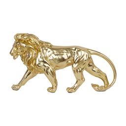 รูปปั้นสิงโต รุ่นลีอาห์เล่ ขนาด 9.5 นิ้ว - สีทอง