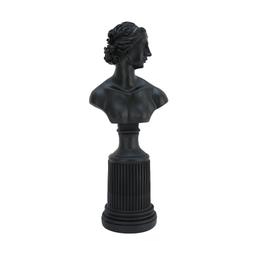 รูปปั้นผู้หญิง รุ่นมอร์ลาโน่ ขนาด 17.5 นิ้ว - สีดำ