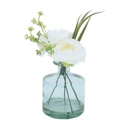 ดอกไม้ในแจกัน รุ่นลินด์ - สีครีม/เขียว