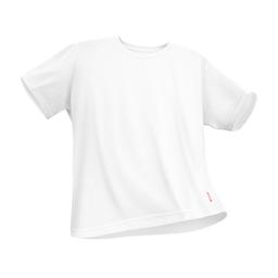 GQ เสื้อยืด อีซี่ ยับยั้งแบคทีเรีย ไซส์ L - สีขาว