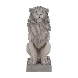 รูปปั้นสิงโต รุ่นลีโอนาร์ด - สีน้ำตาล