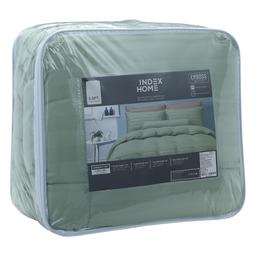 ชุดผ้าปูที่นอน รุ่นเอ็มลินนี่ ขนาด 3.5 ฟุต จำนวน 4 ชิ้น/ชุด - สีเขียว