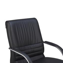 เก้าอี้สำนักงาน-ต้อนรับ / พีวีซี รุ่นคอนเกรซ - สีดำ