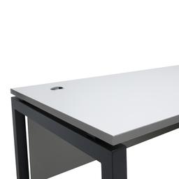 โต๊ะทำงาน รุ่นจอยน์ ขนาด 180 ซม. - สีขาว/ดำ