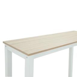 Furinbox ชุดโต๊ะบาร์ 2 ที่นั่ง รุ่นโจลีน - สีธรรมชาติ/ขาว