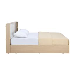 furinbox เตียงนอน รุ่นแมกโนเลีย ขนาด 5 ฟุต - สีธรรมชาติ/หินอ่อน