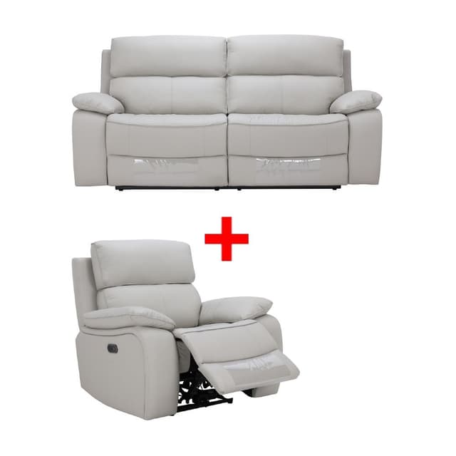 ซื้อโซฟาหนังปรับระดับไฟฟ้า 3 ที่นั่ง รุ่นเมอร์ริก พร้อมโซฟาหนังปรับระดับไฟฟ้า 1 ที่นั่ง ราคาพิเศษ!