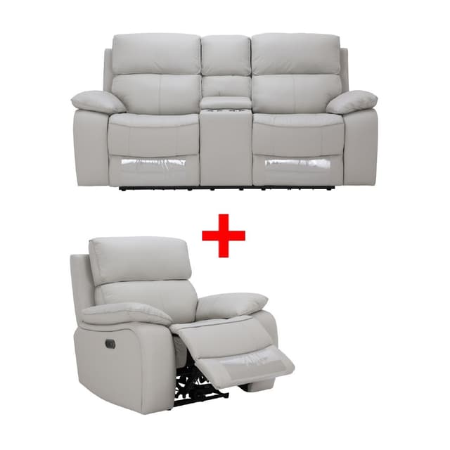 ซื้อโซฟาหนังปรับระดับไฟฟ้า 2 ที่นั่ง รุ่นเมอร์ริก พร้อมโซฟาหนังปรับระดับไฟฟ้า 1 ที่นั่ง รุ่นเมอร์ริก ราคาพิเศษ!