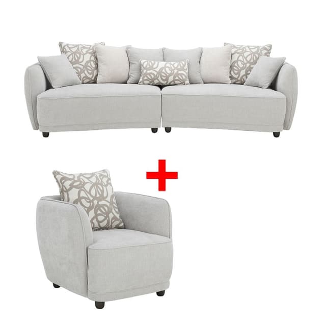 ซื้อโซฟาผ้า 3 ที่นั่ง รุ่นไดอน่า พร้อมโซฟาผ้า 1 ที่นั่ง รุ่นไดอน่า ราคาพิเศษ!