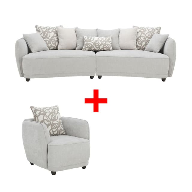 ซื้อโซฟาผ้า 3 ที่นั่ง รุ่นไดอน่า พร้อมโซฟาผ้า 1 ที่นั่ง รุ่นไดอน่า ราคาพิเศษ!