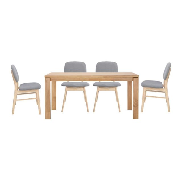 ชุดโต๊ะอาหาร รุ่นเซอราโน่+คอลค้อท ขนาด 160 ซม. (4 ที่นั่ง) ราคาพิเศษ!