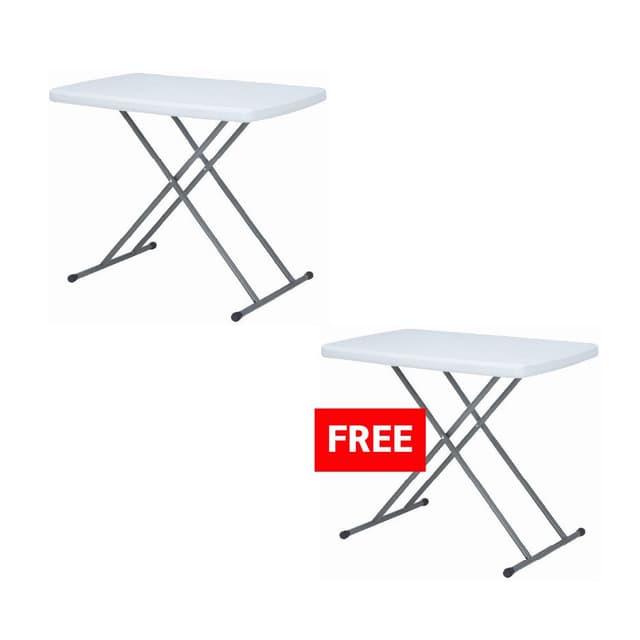 ซื้อ 1 แถม 1 โต๊ะพับอเนกประสงค์ รุ่นไททัน ขนาด 75.5 ซม.