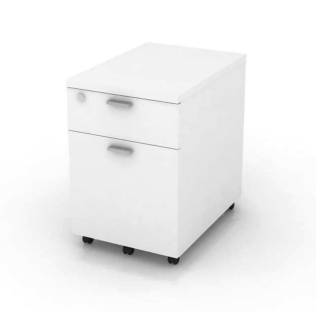 ตู้ 2 ลิ้นชัก รุ่นเวคตร้า ขนาด 40 ซม. - สีขาว